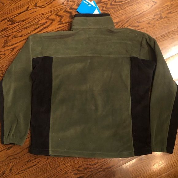 COLUMBIA Men's Olive Green Black Full Zipper Jacket NWT Sz XL - Picture 2 of 10